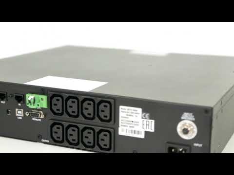 ИБП Powercom SRT-1000A Видео