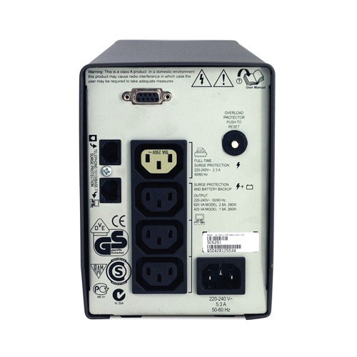 ИБП APC Smart-UPS SC620I 620VA 230V